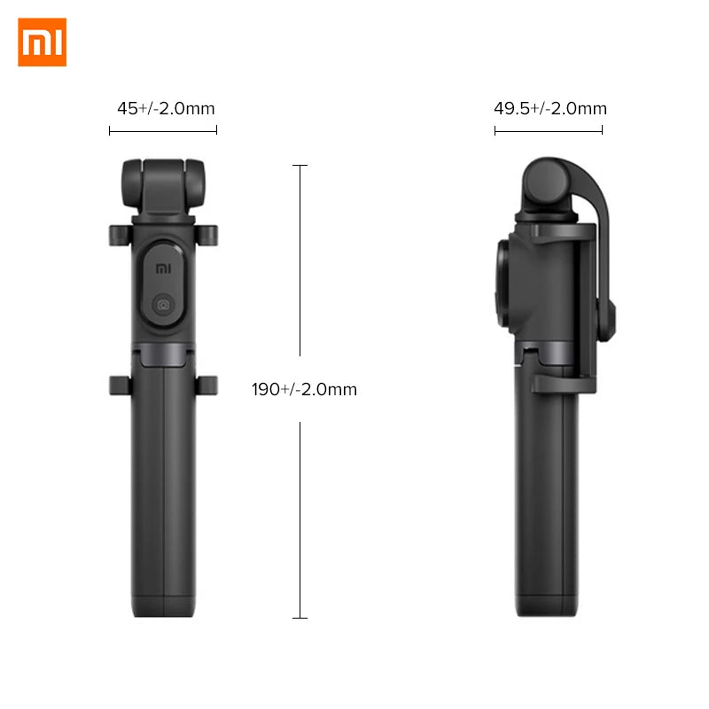 Original Xiaomi Foldable Tripod Monopod Selfie Stick Bluetooth With Wireless Button Shutter Selfie Stick For iOS/Android/Xiaomi