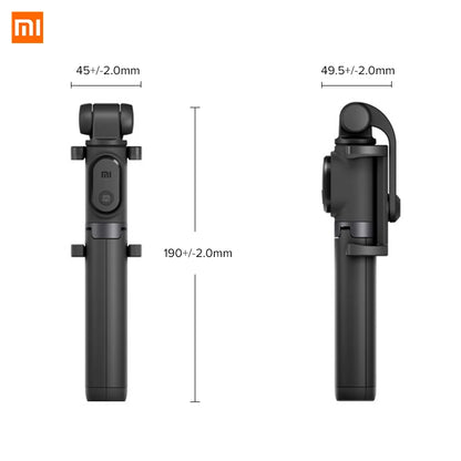 Original Xiaomi Foldable Tripod Monopod Selfie Stick Bluetooth With Wireless Button Shutter Selfie Stick For iOS/Android/Xiaomi