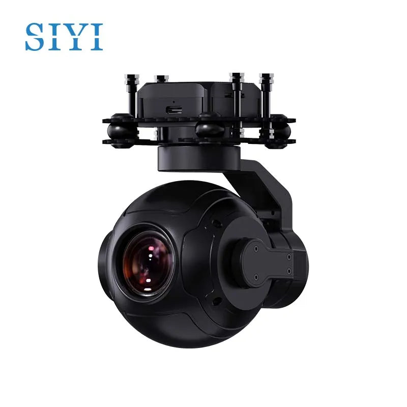 SIYI ZR10 2K 4MP QHD 30X Hybrid 10X Optical Zoom Gimbal Camera 1/2.7" CMOS HDR Starlight Night Vision 3-Axis Stabilizer UAV UGV