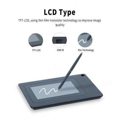 HUION DS510 530 Newly Updated Fingerprint Supported Digital Signature Device