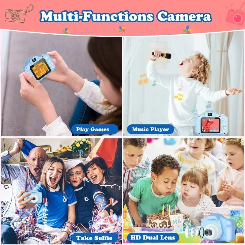 ¡Haz que tu hijo capture el mundo con KidCam Pixie! 📸✨