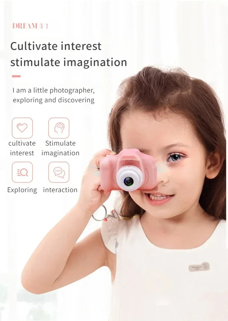 ¡Haz que tu hijo capture el mundo con KidCam Pixie! 📸✨