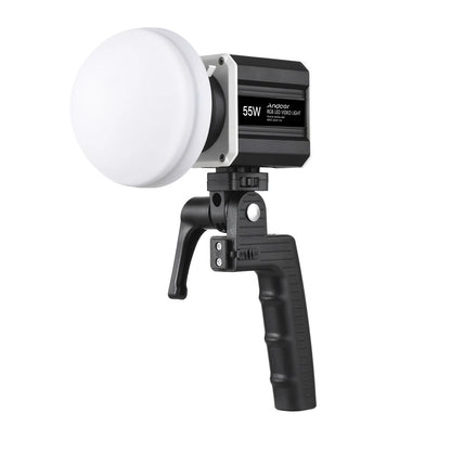 Luz de Vídeo RGB Andoer 55W COB – Iluminación Profesional 2800K-6800K para Fotografía y Streaming