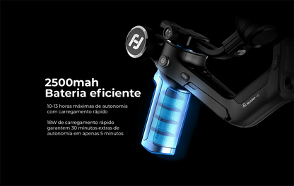 Gimbal Feiyutech Scorp-C 3 Ejes para DSLR y Mirrorless – Estabilizador de Cámara Anti-Vibración