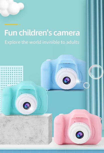 ¡Haz que tu hijo capture el mundo con KidCam Pixie! 📸✨